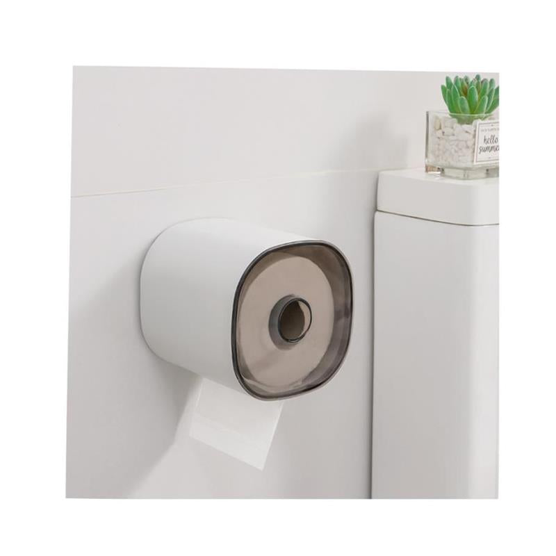Toilet Tissue Paper Holder Shelf Bathroom Kitchen Towel Roll