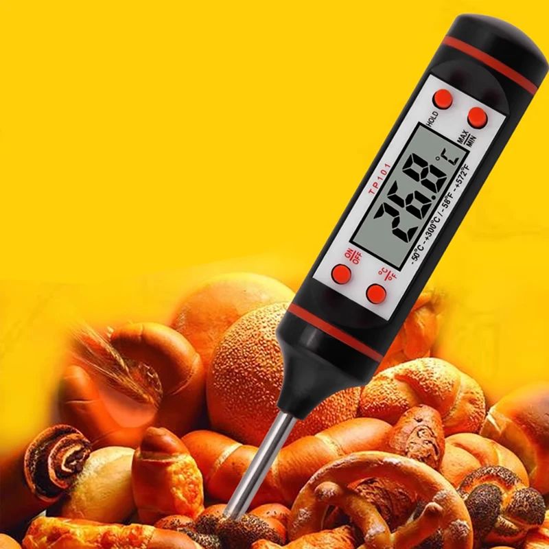 Kitchen Food Aking Digital Thermometer Electronic Probe Type