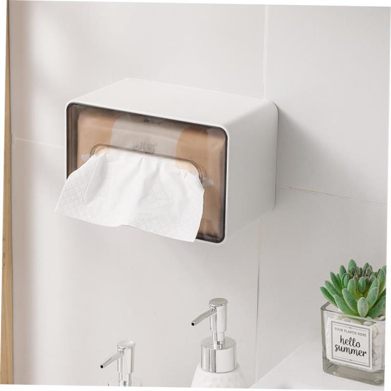 Toilet Tissue Paper Holder Shelf Bathroom Kitchen Towel Roll