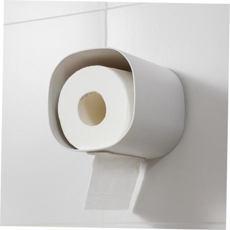 Toilet Tissue Paper Holder Shelf Bathroom Kitchen Towel Roll