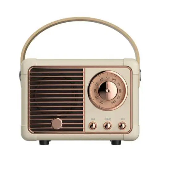 Mini Retro Bluetooth-compatible Speaker HM11 Classical Music Player Sound Stereo Decoration Mini Speakers Travel Music Player