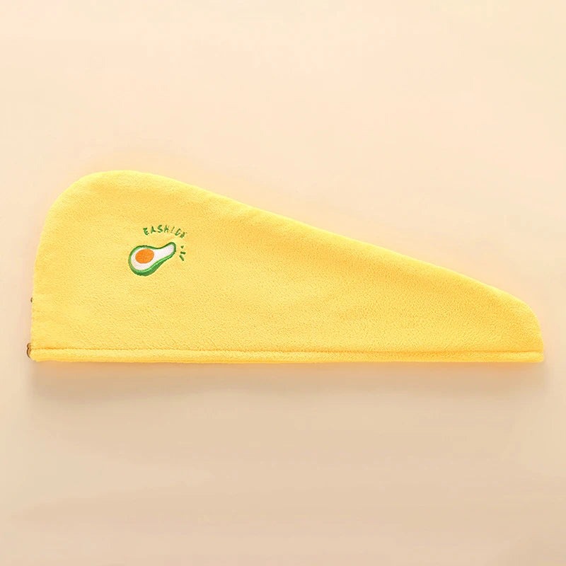 Women Soft Microfiber Towels Shower Cap Towel Bath Hats for Women Dry Hair Cap Quick Drying Soft for Lady Turban Head Girl Towel