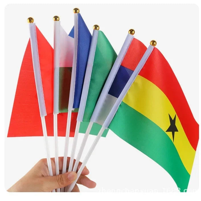 8linii Oscam Smal flags White Red Europa polish flag Europe poland Indoor Outdoor Hand Held