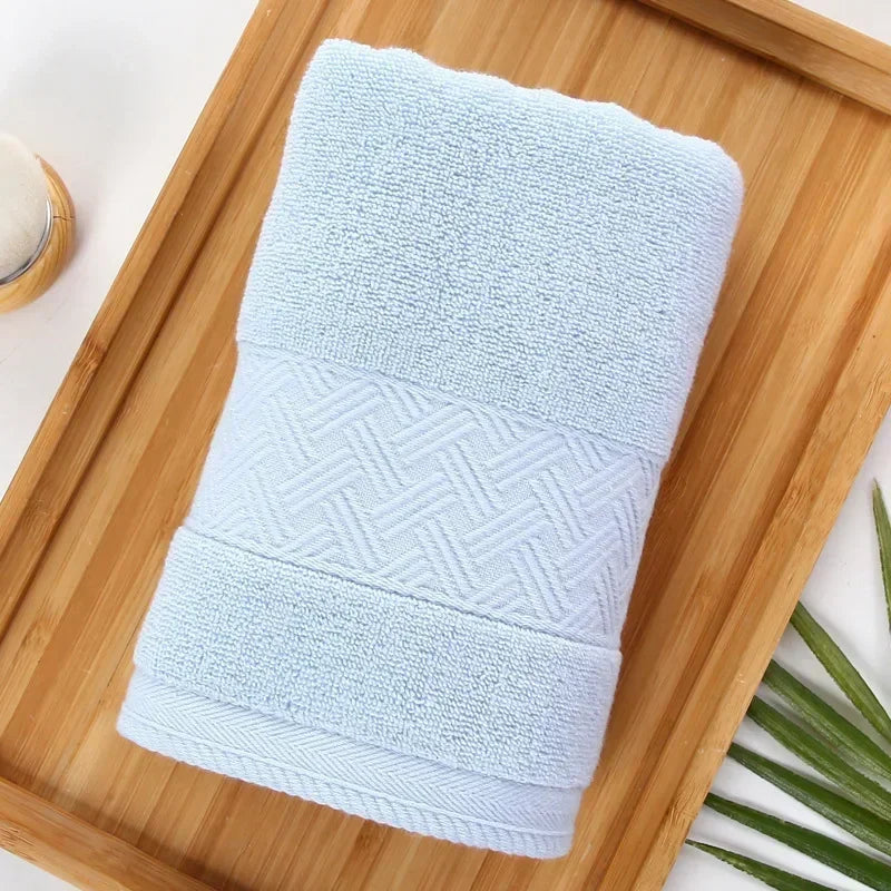 100% Cotton Towels Set, Highly Absorbent Bath Towel Set Washcloths Bath Towels Hand Towels Home Hotel Adult Bath Towel