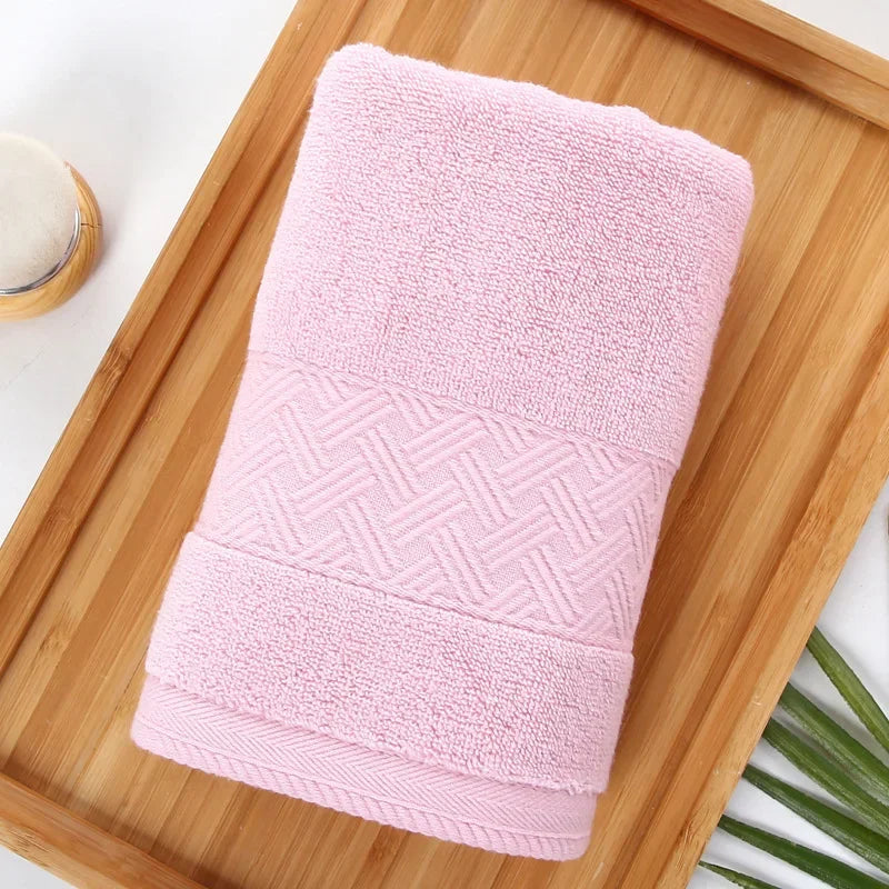 100% Cotton Towels Set, Highly Absorbent Bath Towel Set Washcloths Bath Towels Hand Towels Home Hotel Adult Bath Towel