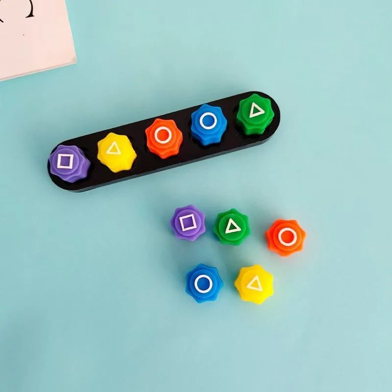 Gonggi Squid Game Tradition Game Kawaii Creative Kids Toys Grab Stones Children Developmental Toys Family Party Holiday Gifts