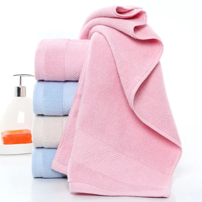 100% Cotton Towels Set, Highly Absorbent Bath Towel Set Washcloths Bath Towels Hand Towels Home Hotel Adult Bath Towel