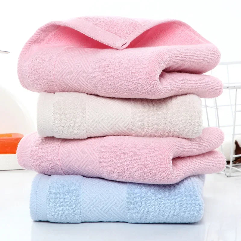 100% Cotton Towels Set, Highly Absorbent Bath Towel Set Washcloths Bath Towels Hand Towels Home Hotel Adult Bath Towel