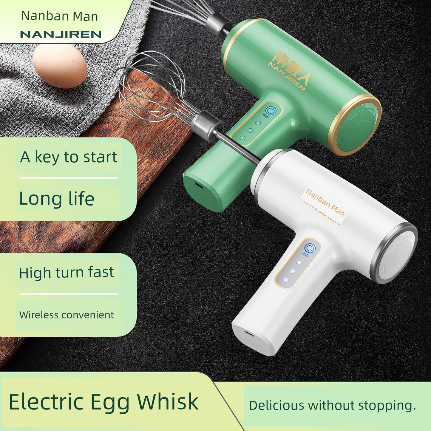 Factory Direct Supply Egg Beater Electric For Home Mini Cake Machine Cake Stirring Other DDQ-A01G1