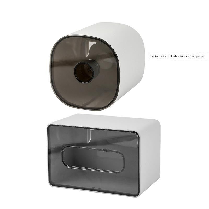 Toilet Tissue Paper Holder Shelf Bathroom Kitchen Towel Roll