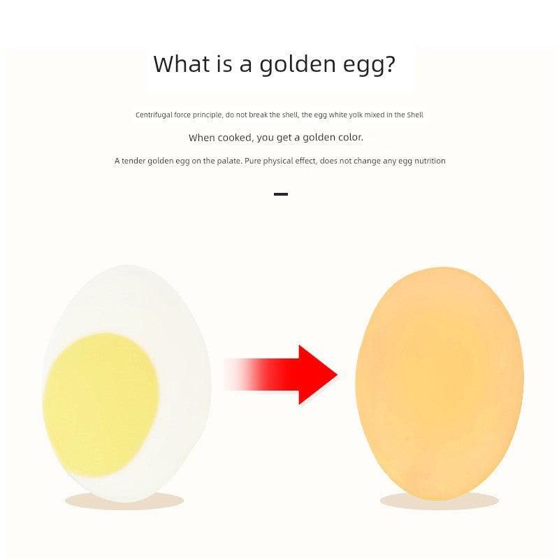 Maple Leaf For Home Kitchen Golden Egg Egg Shaker Manual Pull-out Egg Splitter Semi-automatic Egg Beater