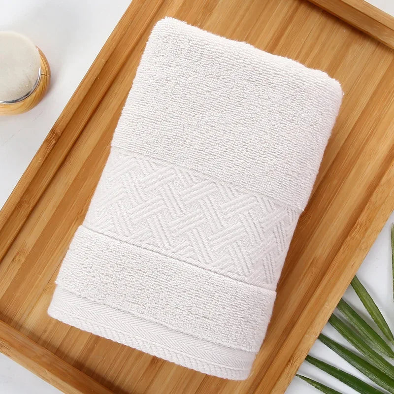 100% Cotton Towels Set, Highly Absorbent Bath Towel Set Washcloths Bath Towels Hand Towels Home Hotel Adult Bath Towel