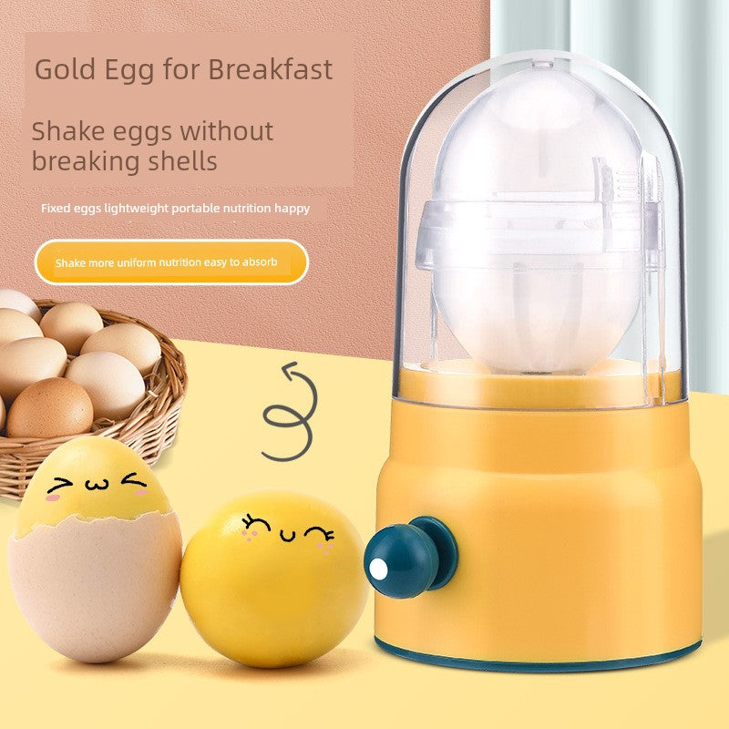 Maple Leaf For Home Kitchen Golden Egg Egg Shaker Manual Pull-out Egg Splitter Semi-automatic Egg Beater