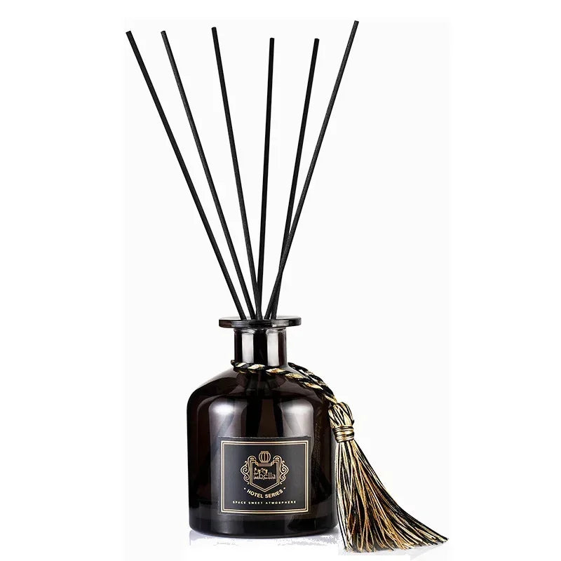 50ml Natural Aromatherapy Set Including 5 Black Vine Volatile Sticks Aromatherapy For Home Bedroom Bathroom Air Freshener Gift B
