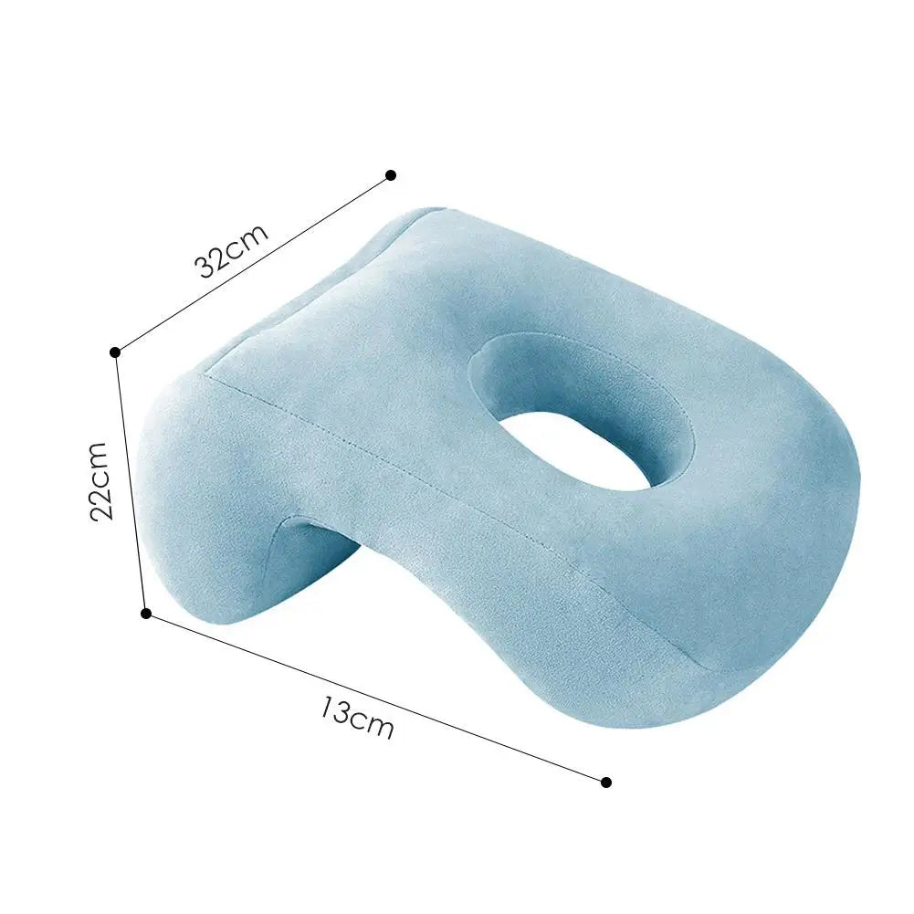 New Slow Rebound Pressure Pillow, Nap Sleeping Pillow Cushion Memory Foam Arched Arm Pillow, Prevent Hand Numb Anti Pressure