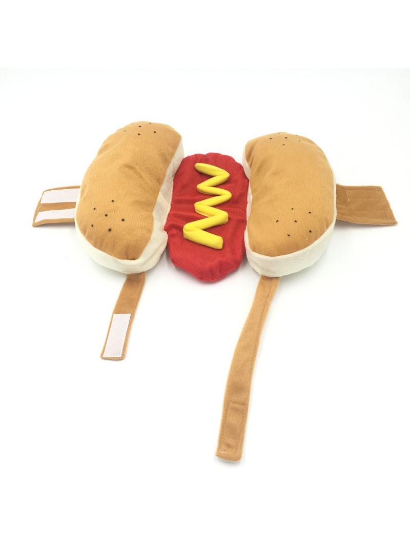 Pet Clothes Hot Dog Pet Clothes Pack New Arrival Hamburger Cartoon Puppy Cat Pet Clothes Dog Clothes