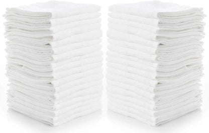 8-Piece Premium Towel Set, 2 Bath Towels, 2 Hand Towels, and 4 Wash Cloths, 100% Ring Spun Cotton Highly Absorbent Towels