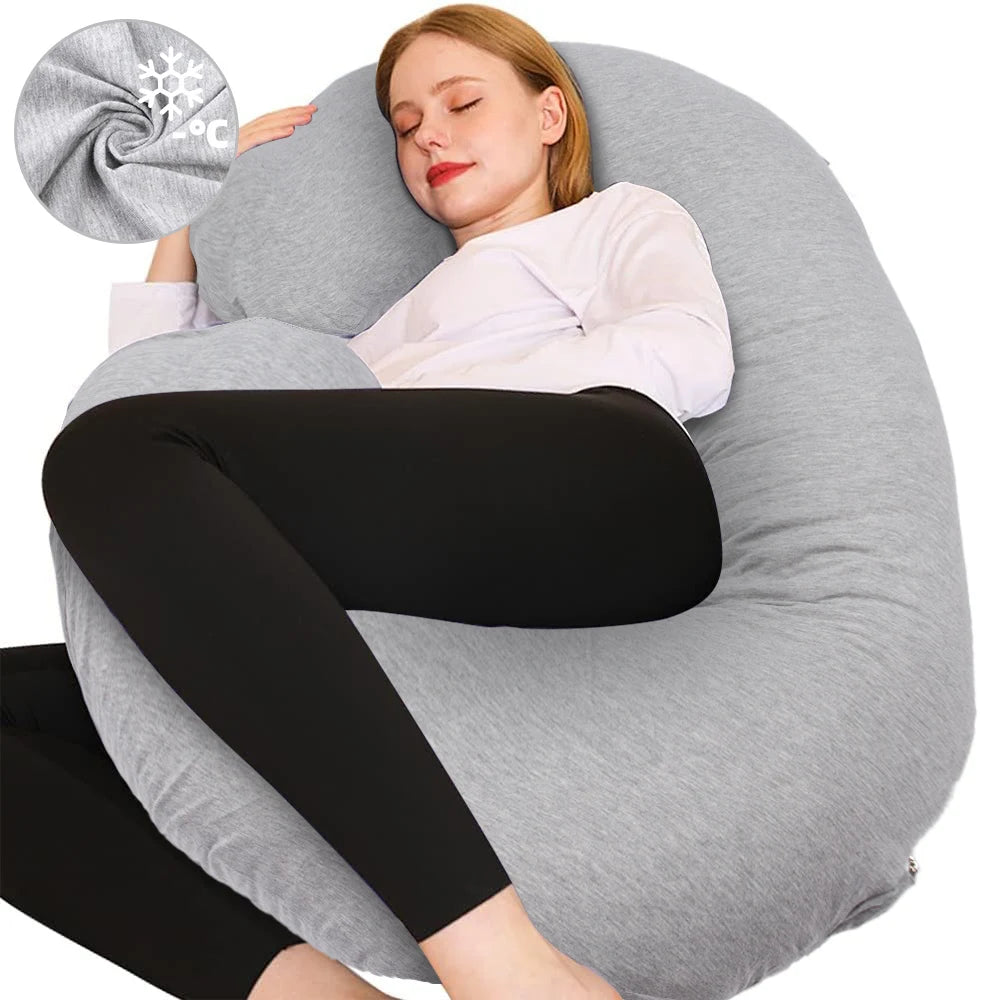 Pregnancy Pillows for Sleeping Large, Body Pillows for Adults, Valentine's Day Gifts