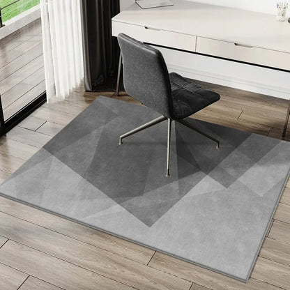 VIKAMA Simple e-Sports Chair Floor Mat Study Desk Computer Swivel Chair Carpet Bedroom Soiled Foot Mat Carpet Home Decoration