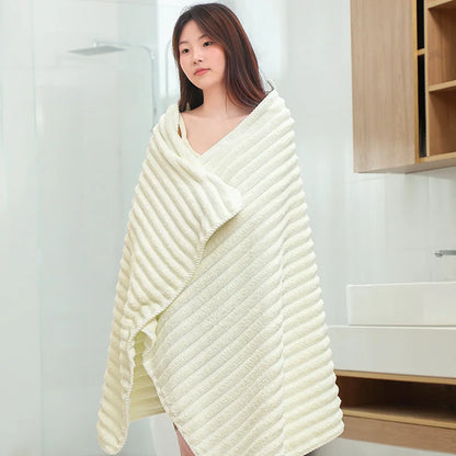 High Quality Large Size Bath Towel 90 x 170 cm Super Soft Bathroom Towel Gym Towel Sports Towel Beach Towel Super Absorbent 1pc