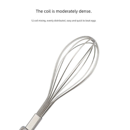Stainless Steel Manual Eggbeater Hand-Held Batter Cream Mixer Egg White Cake Blender Dough Wheat Flour Mixer Tools