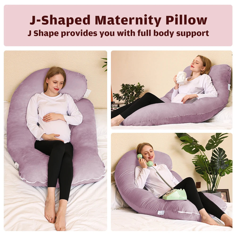 Pregnancy Pillows for Sleeping Large, Body Pillows for Adults, Valentine's Day Gifts