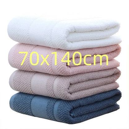 70*140cm home bathroom cotton bath towel .adult general absorbent hotel beauty salon bath towel beach towel