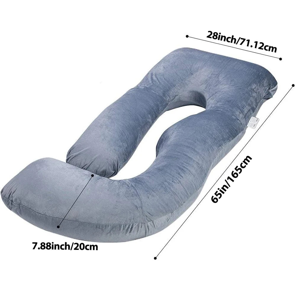 Pregnancy Pillows for Sleeping Large, Body Pillows for Adults, Valentine's Day Gifts