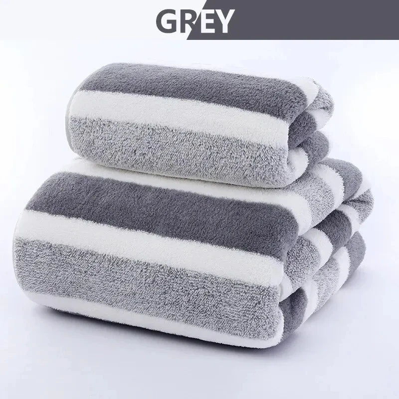 New Home Soft and Comfortable Bath Towels for Men and Women, Absorbent and Comfortable Couple's Large Towels, Wrapping Towels