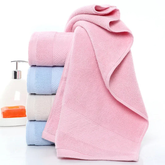 100% Cotton Towels Set, Highly Absorbent Bath Towel Set  Washcloths  Bath Towels Hand Towels Home Hotel Adult Bath Towel