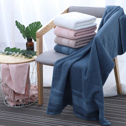 70*140cm home bathroom cotton bath towel .adult general absorbent hotel beauty salon bath towel beach towel