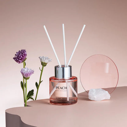 Y 50ML Reed Diffuser Bottle with Essential Oil Lavender Rose Jasmine Diffuser Sets Hotel Home Aromatherapy Air Fresh Fragrance