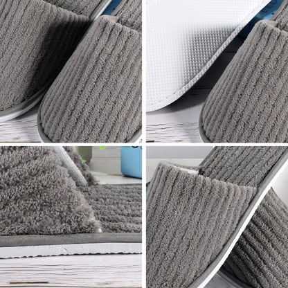 Hot 3/1 Pairs Non-slip Disposable Hotel Slippers Top Quality Thickened Bathroom Slippers Guest Travel Slippers SPA Guest Slides