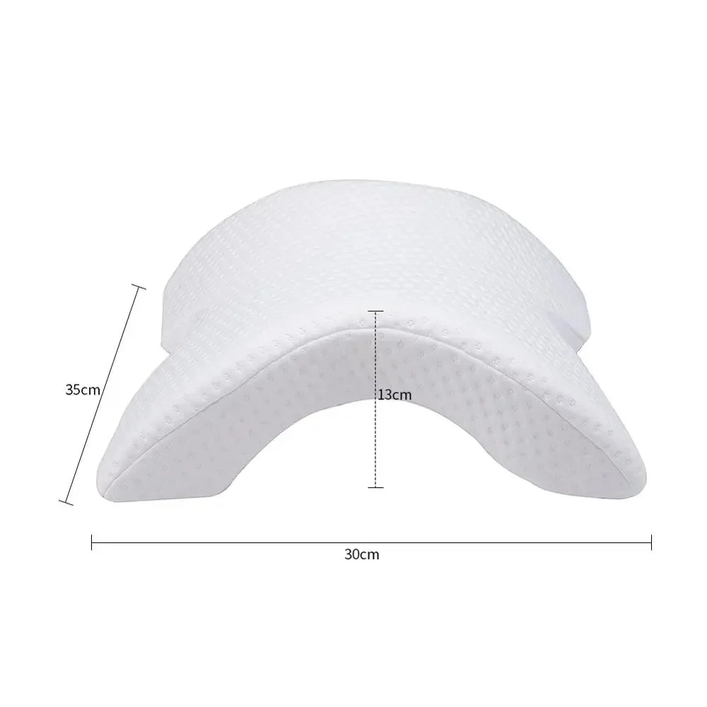 U-Shaped Curved Orthopedic Pillow for Sleep Memeory Foam Hand Hollow Orthopedic Products Neck Travel Side Sleepers Neck massage