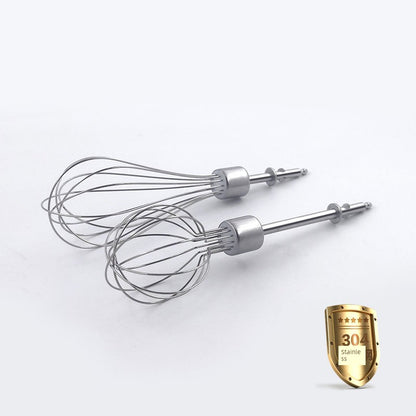 Wireless Electric Whisk Accessories Stirring Rod 12 Lines Egg Stirring Rod Mixing Head 304 Stainless Steel Eggbeater Head Neutral