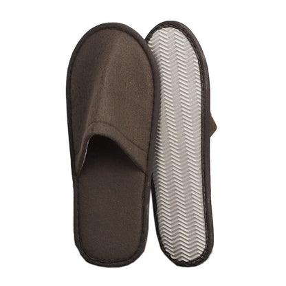 Women Men Disposable Slippers Non-Slip Hotel Travel Slipper Home Indoor Guest Slippers Unisex Closed Toe Shoes Salon Homestay