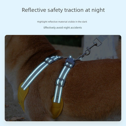 Dog Hand Holding Rope X-Shaped Chest Protector Strap Small and Medium Dogs Jarre Aero Bull Shiba Inu Dog Leash Dog Chain Pet Hand Holding Rope