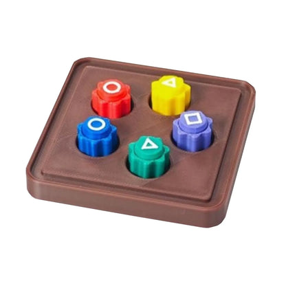 15/5PCS New gonggi quid Game korean game stones set,Korean Traditional Play Game Gonggi Jack Stone Pebbles Set w/Round Case