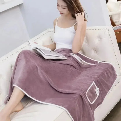 Womens Bath Towels Girls Wearable 140*85Cm Fast Drying Bathing Beach Spa Bathrobes Wash Clothing, Shower Bath And Gym Towel