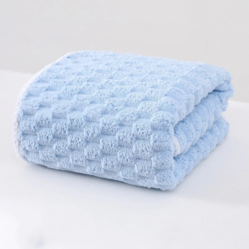 High Quality Large Size Bath Towel 90 x 170 cm Super Soft Bathroom Towel Gym Towel Sports Towel Beach Towel Super Absorbent 1pc